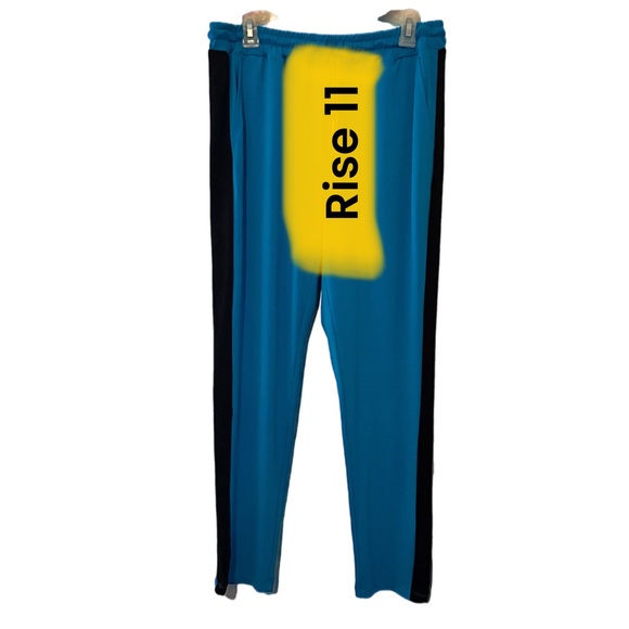 Christian Siriano Blue and Caribean blue Joggers with Elastic Waistband - Picture 5 of 8